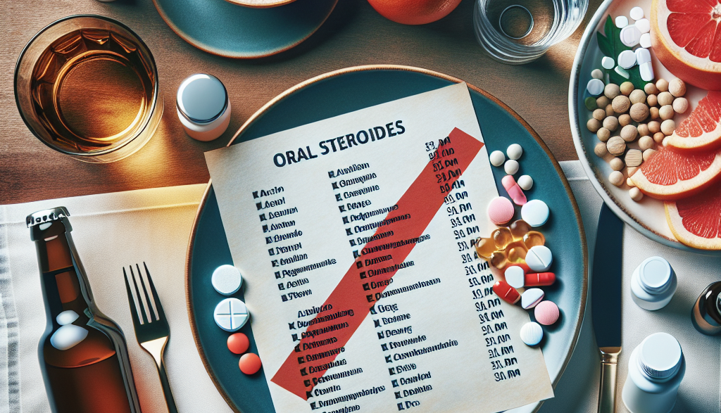 Qué evitar comer al usar Esteroides orales