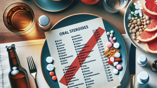 Qué evitar comer al usar Esteroides orales