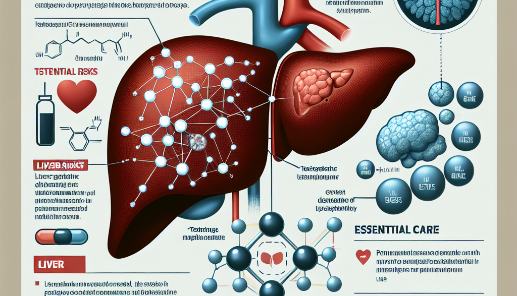 Cipionato de testosterona y salud hepática: riesgos y cuidados