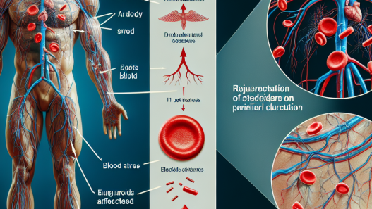 Cómo afecta Esteroides inyectables a la circulación periférica