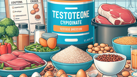 Dieta recomendada durante el uso de Cipionato de testosterona