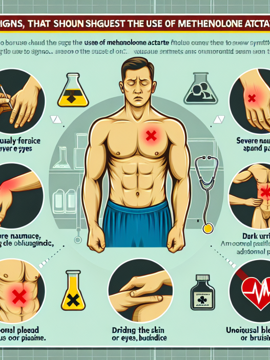 Qué señales indican que debes pausar el uso de Acetato de metenolona