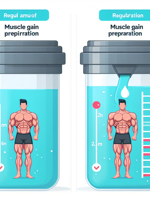 Cuánto líquido se retiene usando Preparativos para ganar masa muscular