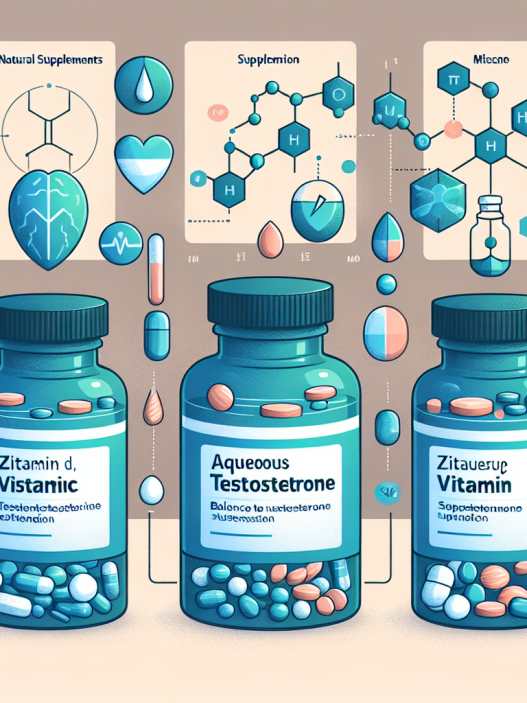 Qué suplementos naturales equilibran el uso de Suspensión acuosa de testosterona