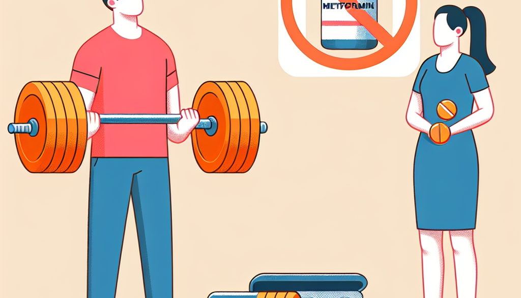 Uso de Metformin Hydrochlorid sin entrenamiento con pesas