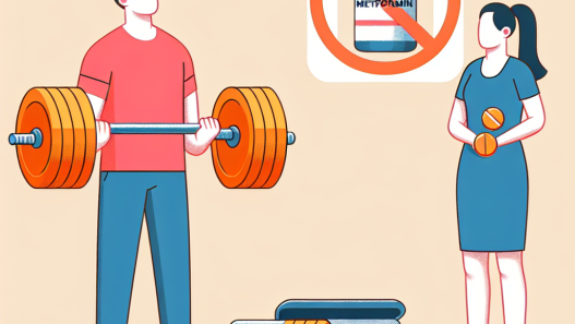 Uso de Metformin Hydrochlorid sin entrenamiento con pesas