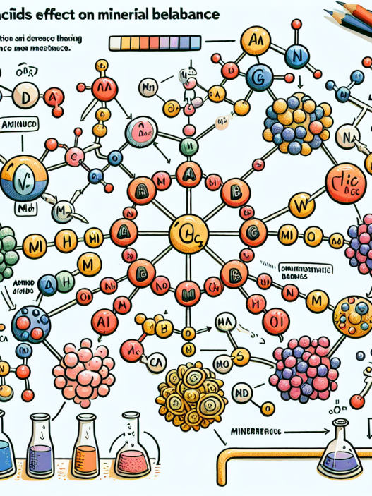 Cómo afecta Aminoácidos al equilibrio mineral