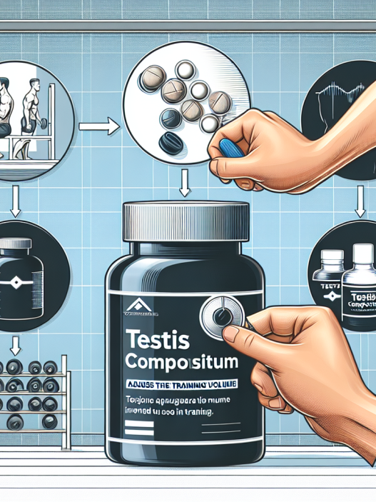 Cómo ajustar el volumen de entrenamiento con Testis Compositum