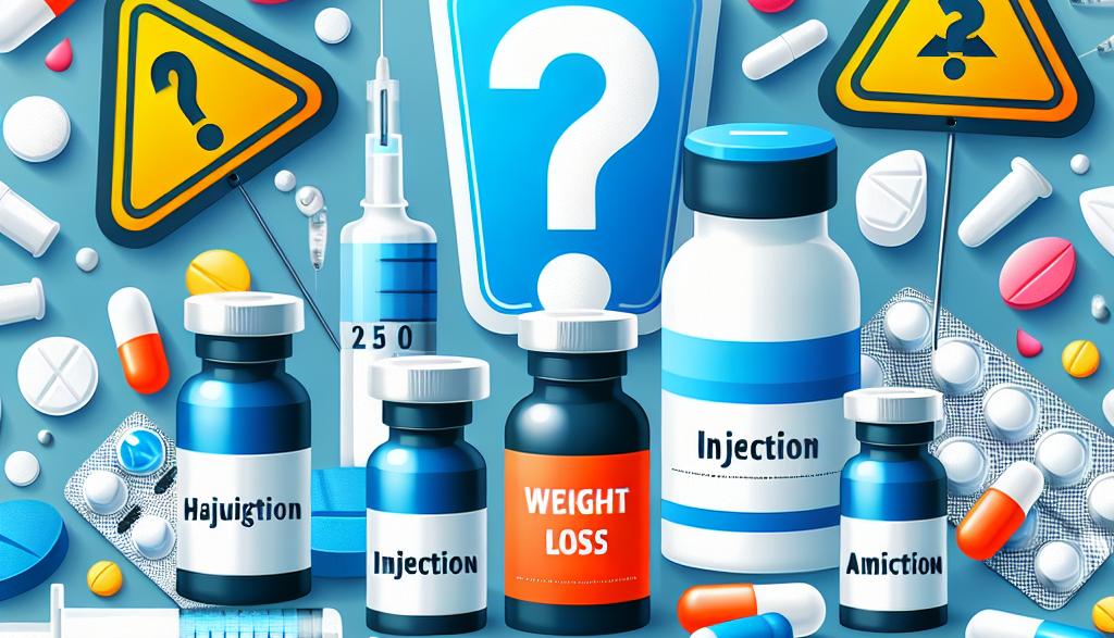 ¿Inyecciones y pastillas para adelgazar puede aumentar el riesgo de lesiones?