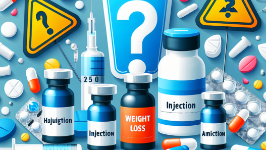 ¿Inyecciones y pastillas para adelgazar puede aumentar el riesgo de lesiones?
