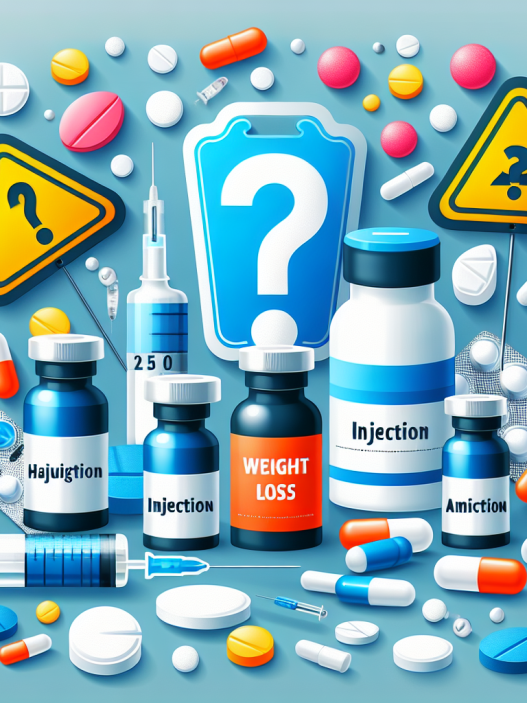 ¿Inyecciones y pastillas para adelgazar puede aumentar el riesgo de lesiones?