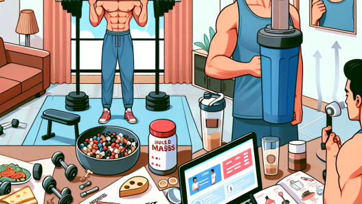 Preparativos para ganar masa muscular y cambios en la voz