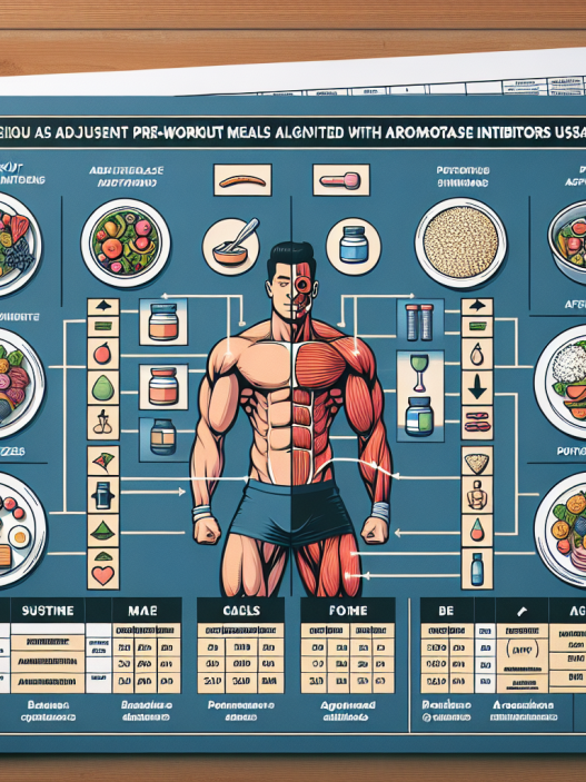 Qué ajustes hacer en tus comidas pre-entreno con Bloqueadores de la aromatasa