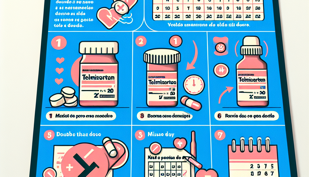 Qué hacer si se olvida una dosis de Telmisartan