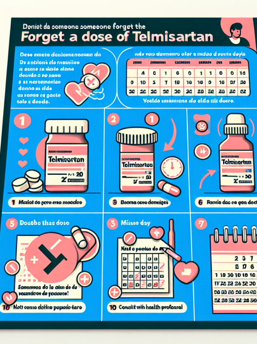 Qué hacer si se olvida una dosis de Telmisartan