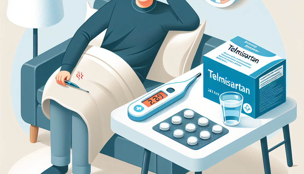 Qué hacer si tienes fiebre usando Telmisartan