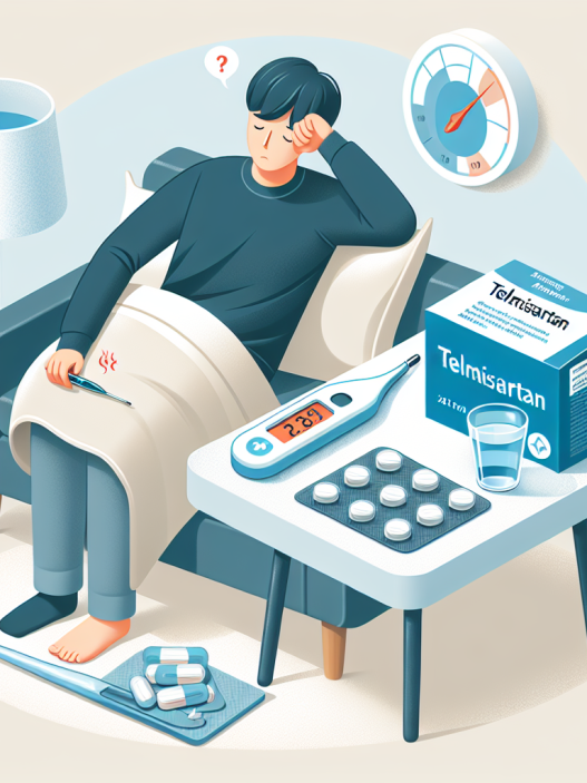 Qué hacer si tienes fiebre usando Telmisartan