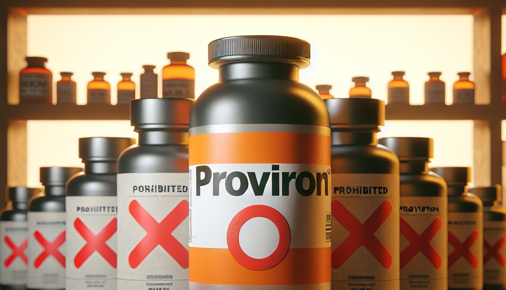 Suplementos prohibidos con Proviron