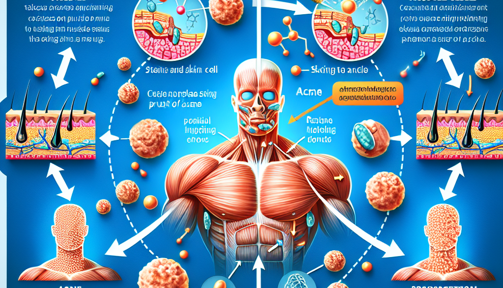 ¿Aumenta Cursos de esteroides para aumentar la masa muscular el riesgo de acné?