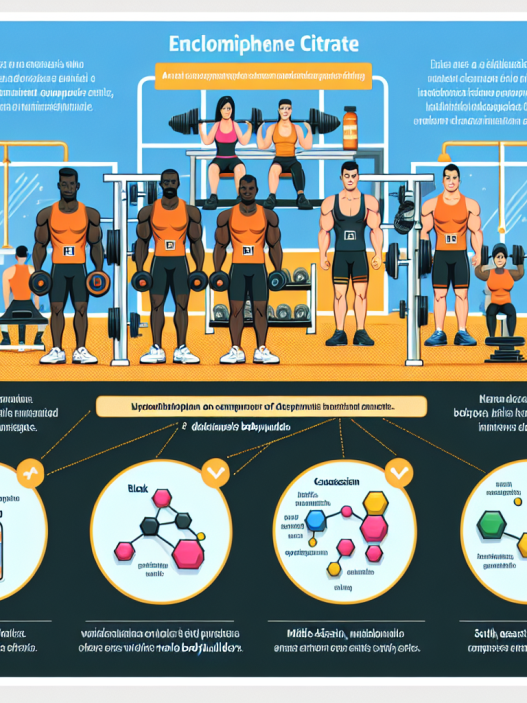 Cómo impacta Enclomiphene citrate en mujeres culturistas