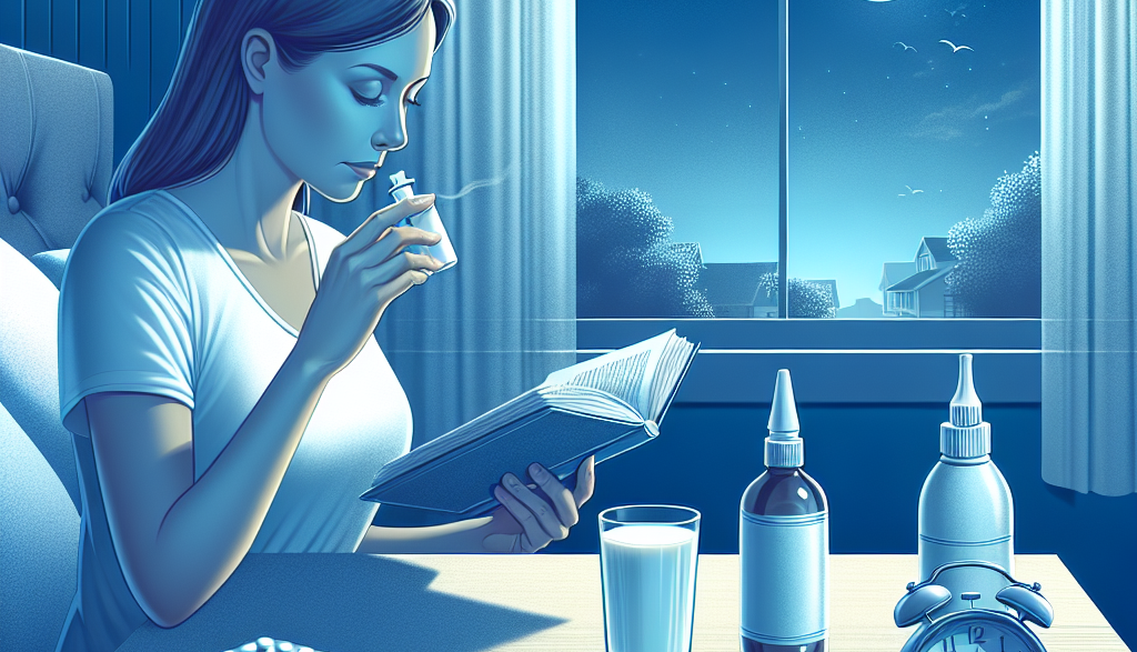 Cómo manejar el insomnio relacionado con Aerosoles nasales