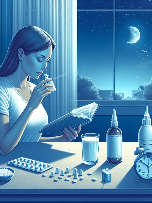 Cómo manejar el insomnio relacionado con Aerosoles nasales