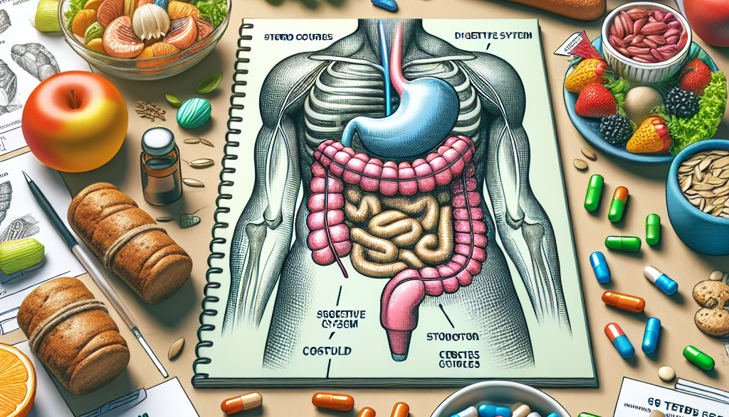 Cómo mantener el sistema digestivo sano con Cursos de esteroides