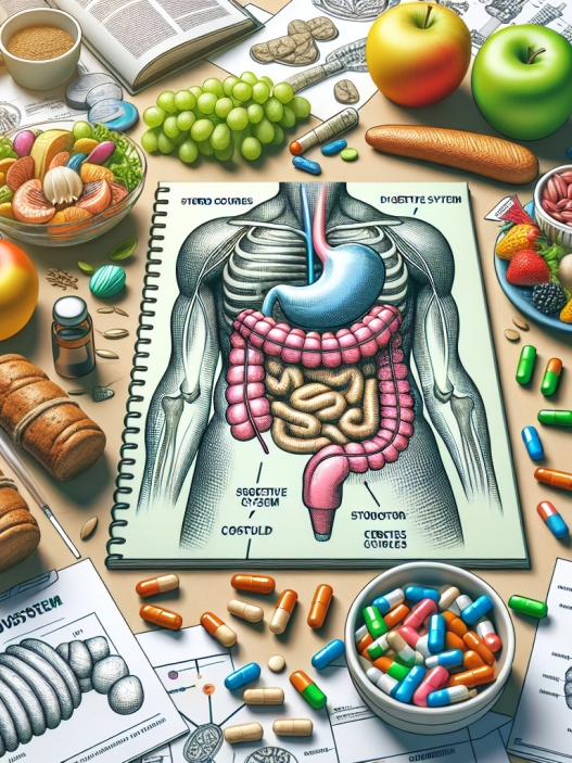 Cómo mantener el sistema digestivo sano con Cursos de esteroides