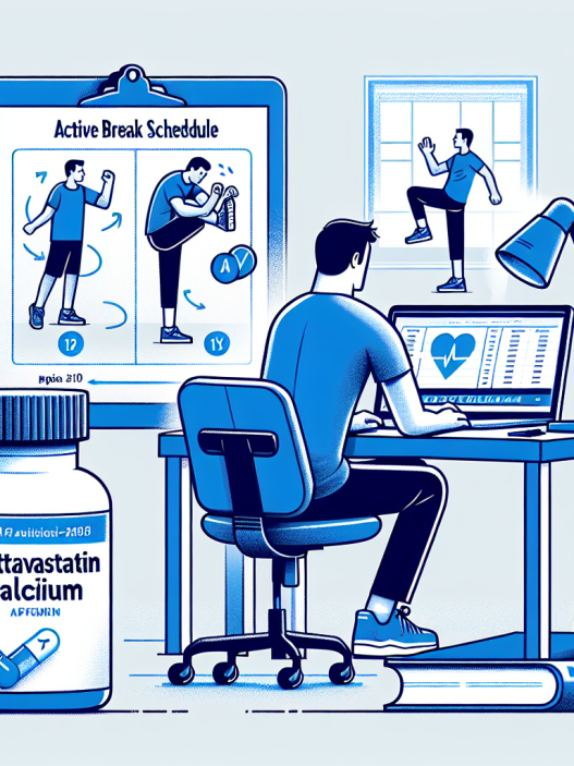 Cómo programar descansos activos mientras usas Pitavastatina cálcica