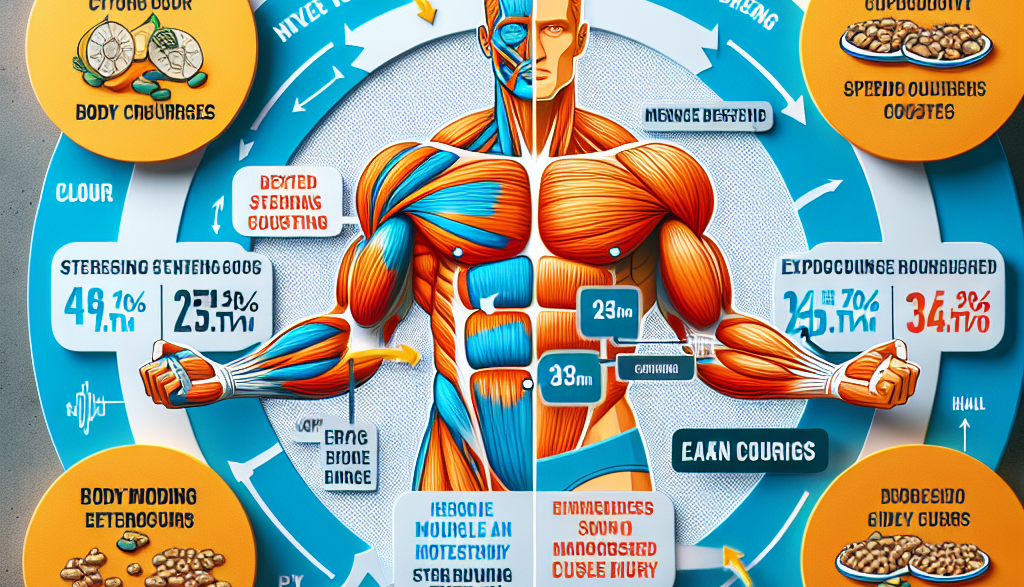 ¿Cuántas calorías extra consumir con Cursos de esteroides para secado y modelado corporal (aumento de masa magra)?