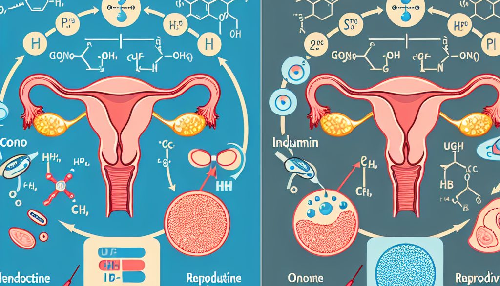 Diferencias en resultados al usar Gonadotropina con y sin insulina