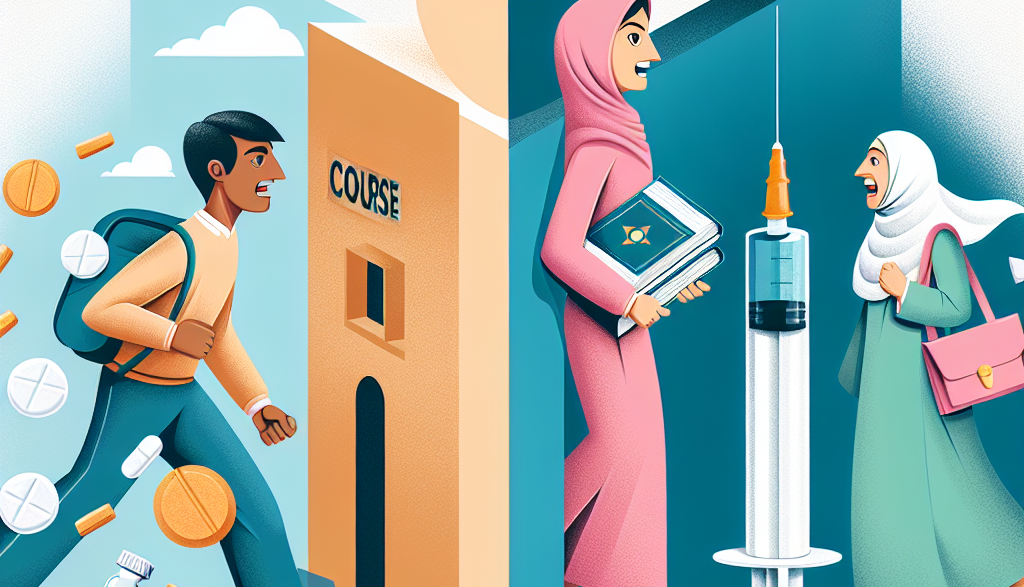 Diferencias entre Terapia posterior al curso oral e inyectable