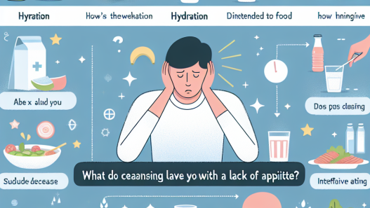 Qué hacer si Limpieza y desintoxicación te deja sin apetito