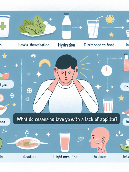 Qué hacer si Limpieza y desintoxicación te deja sin apetito