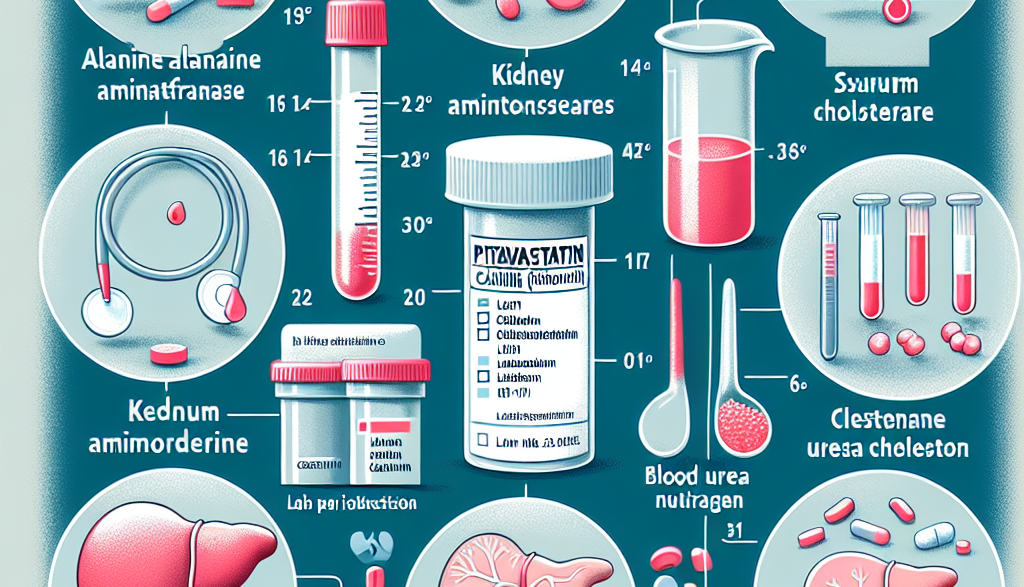 Qué parámetros vigilar en sangre al usar Pitavastatina cálcica