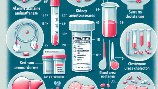 Qué parámetros vigilar en sangre al usar Pitavastatina cálcica