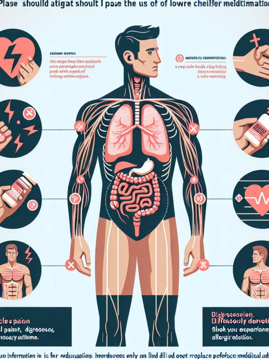 Qué señales indican que debes pausar el uso de Ezetimiba